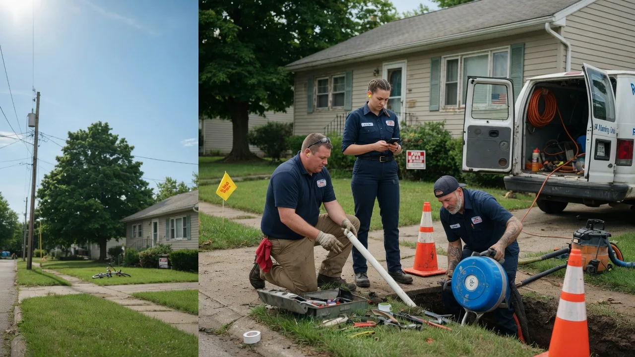 Sewer Line Repair in Spottsville, KY near me